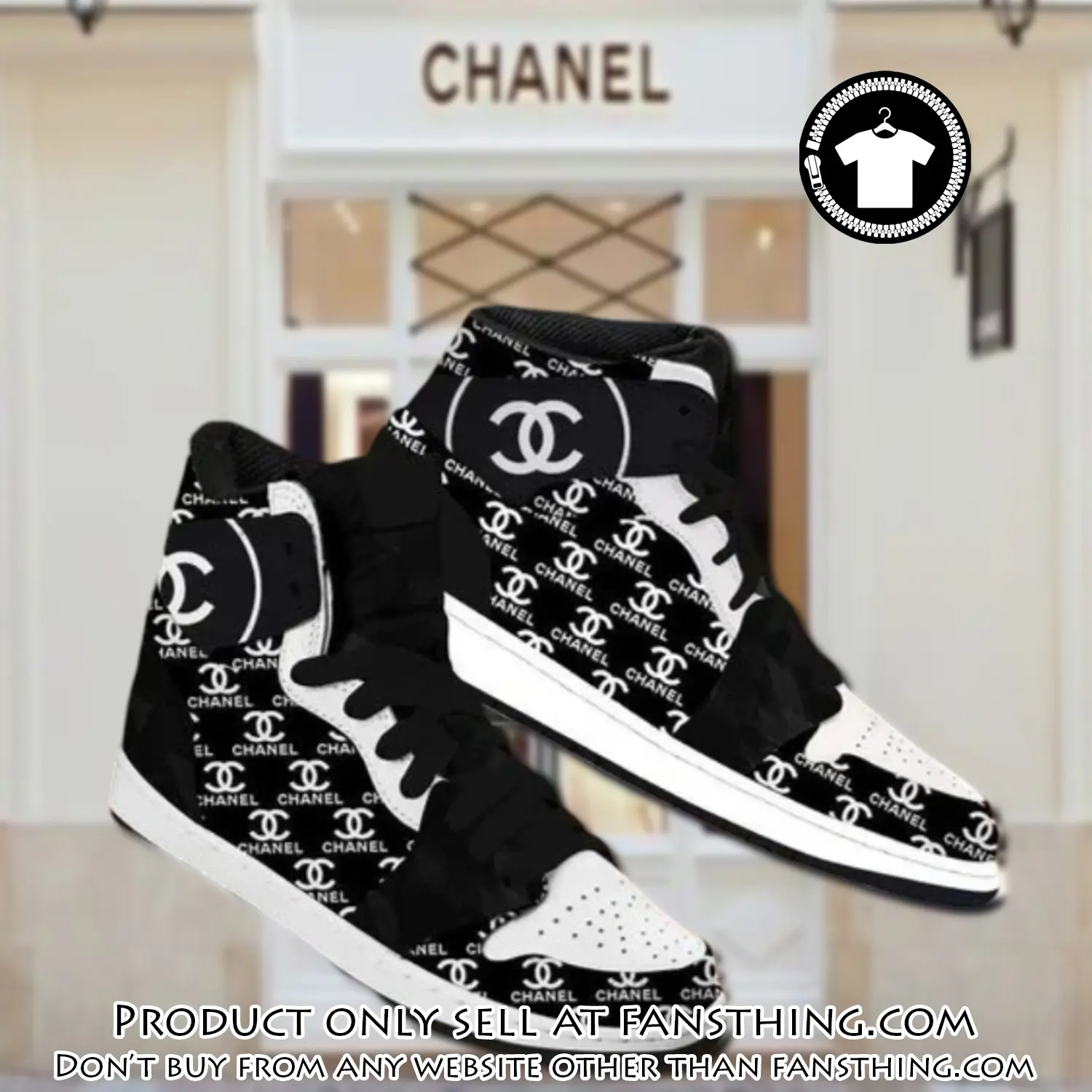 Chanel luxury brand high air jordan sneaker shoes fst4529757